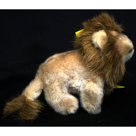 VTG NWT Steiff Leo Tan Brown Lion Plush Austria 5" Wipeable 1460/13 - Picture 13 of 16
